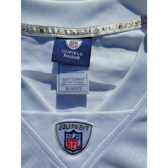 Dallas Cowboys Football Jersey Mens 3XL White NFL Throwback Roy Williams #38 - Picture 6 of 8